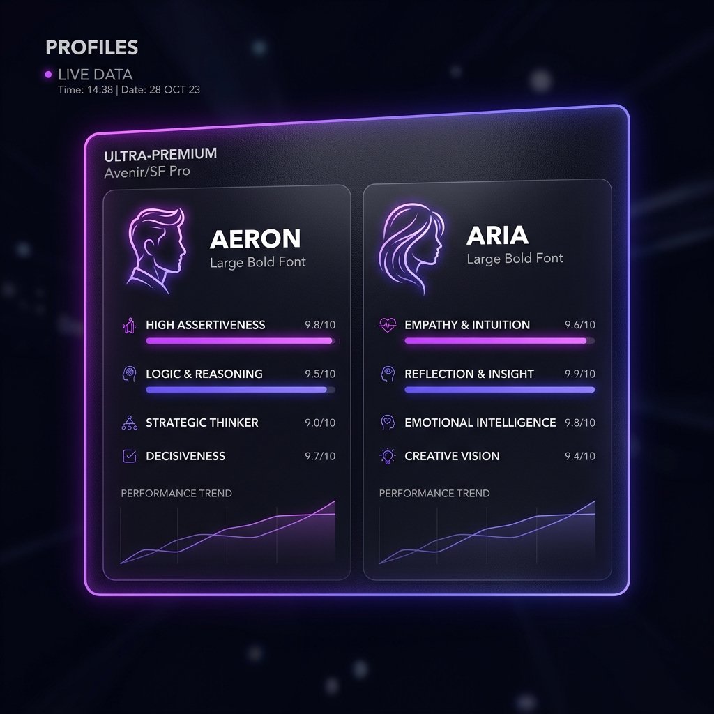 Aria & Aeron: Premium AI Coach Archetypes